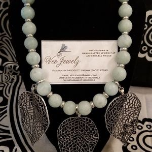 Handmade 2pc necklace set